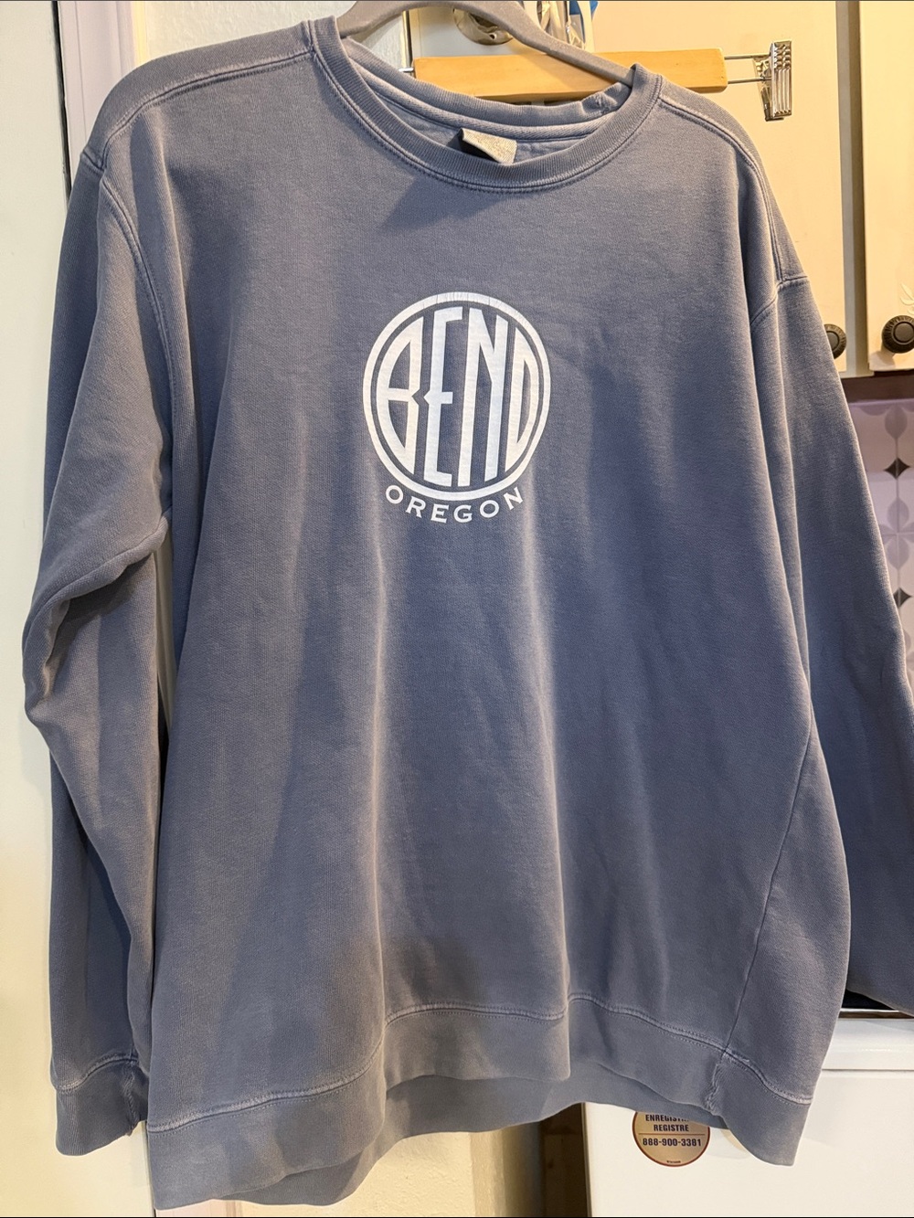 Bend Oregon Comfort Colors Sweatshirt